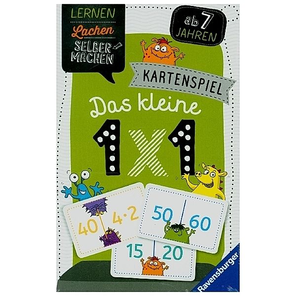 Ravensburger Verlag Ravensburger 80350 - Lernen Lachen Selbermachen: Das kleine 1 x 1, Kinderspiel f, Elke Spitznagel