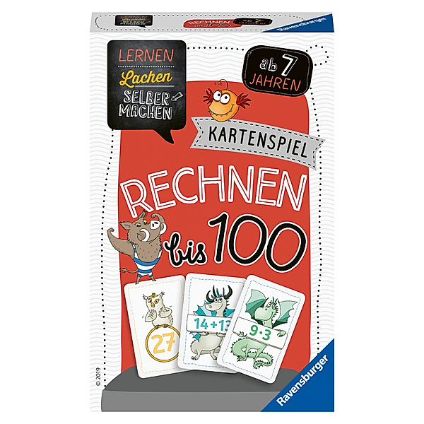 Ravensburger Verlag Ravensburger 80660 - Lernen Lachen Selbermachen: Rechnen bis 100, Kinderspiele L, Hannah Diehl, Martin Stiefenhofer