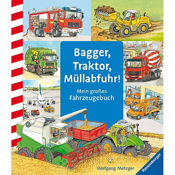 Ravensburger - Bagger, Traktor, Müllabfuhr!, Daniela Prusse