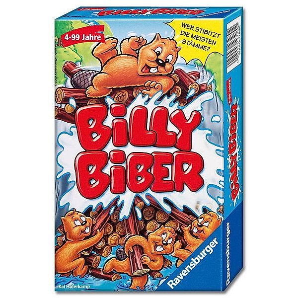 Ravensburger Verlag Ravensburger - Billy Biber, Mitbringspiel, Kai Haferkamp