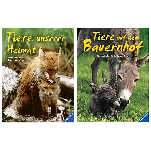 Ravensburger Bundle: Tiere auf dem Bauernhof & Tiere unserer Heimat