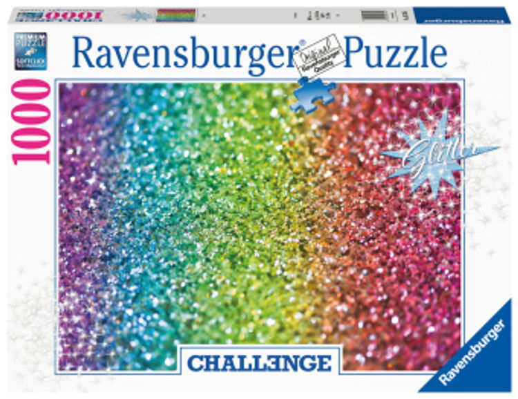 Ravensburger Challenge Puzzle 16745 - Glitzer - 1000 Teile Puzzle für  Erwachsene und Kinder ab 14 Jahren | Weltbild.de