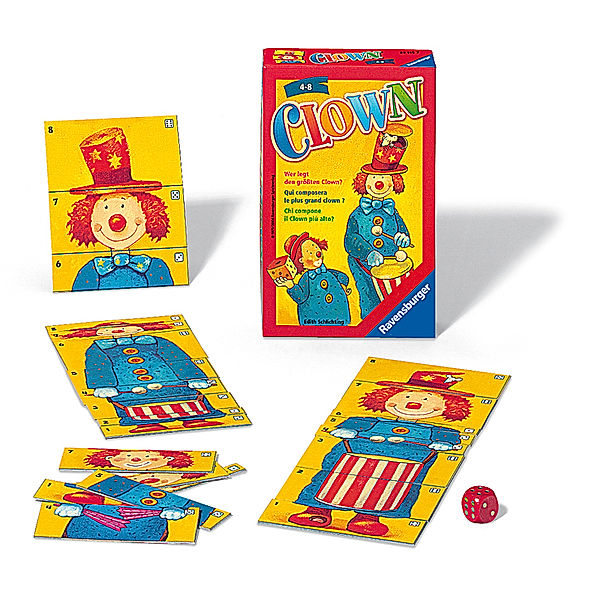 Ravensburger Verlag Ravensburger Clown, Kinderspiel, Edith Schlichting