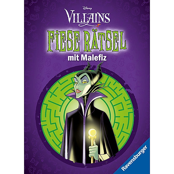 Ravensburger Disney Villains: Fiese Rätsel mit Maleficent - Knifflige Rätsel für kluge Köpfe ab 9 Jahren