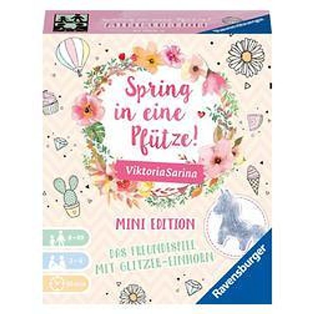 Ravensburger Familienspiel - Spring in eine Pfütze! - Mini Edition 27006 -  Spiel für Kinder ab 8 Jahren mit Glitzer Einh | Weltbild.at