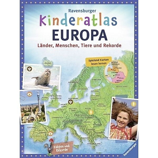 Ravensburger Kinderatlas Europa, Andrea Schwendemann