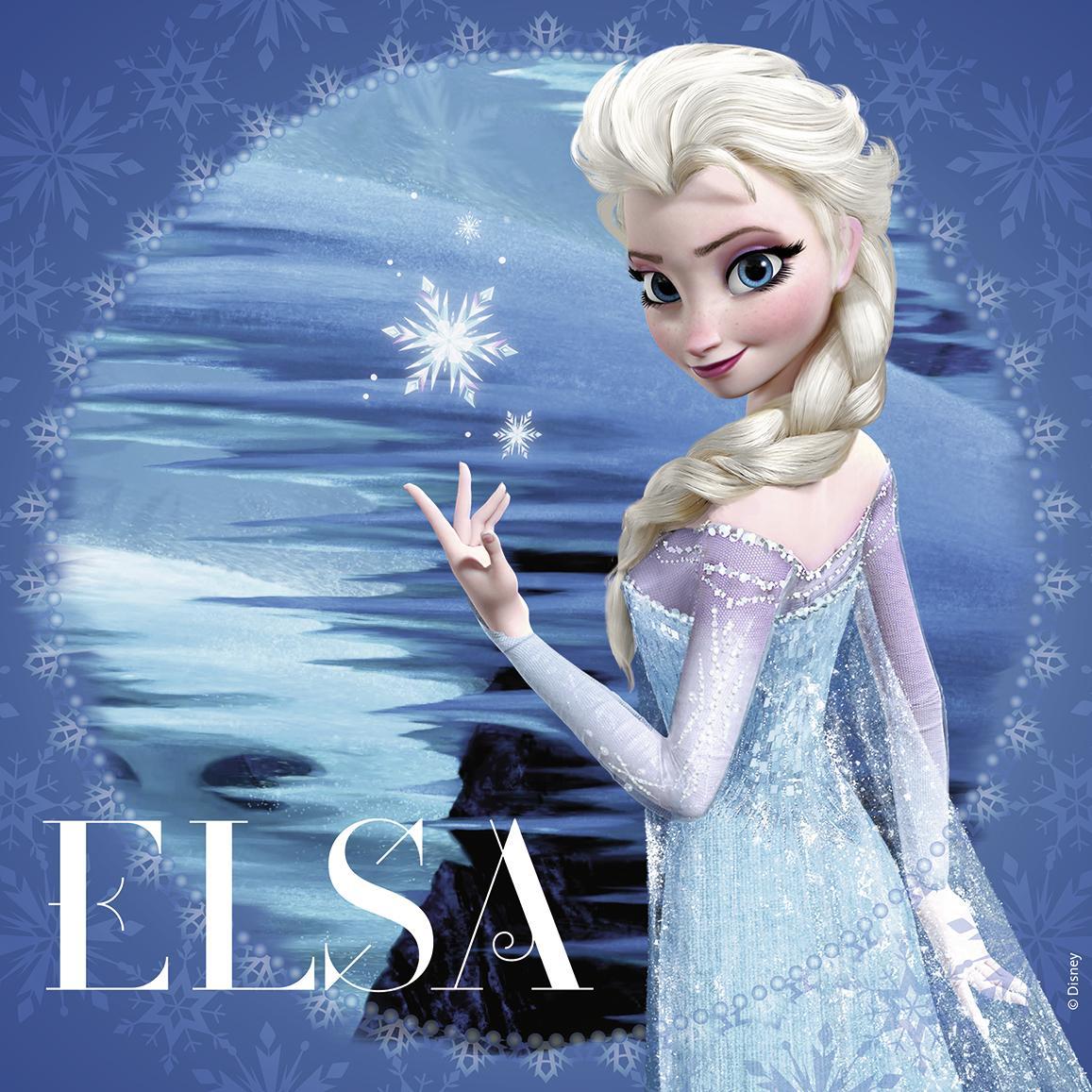 4 Stück Frozen Puzzle mit je 54 Teilen ab 4 Jahre Die Eiskönigin Elsa Anna Olaf 