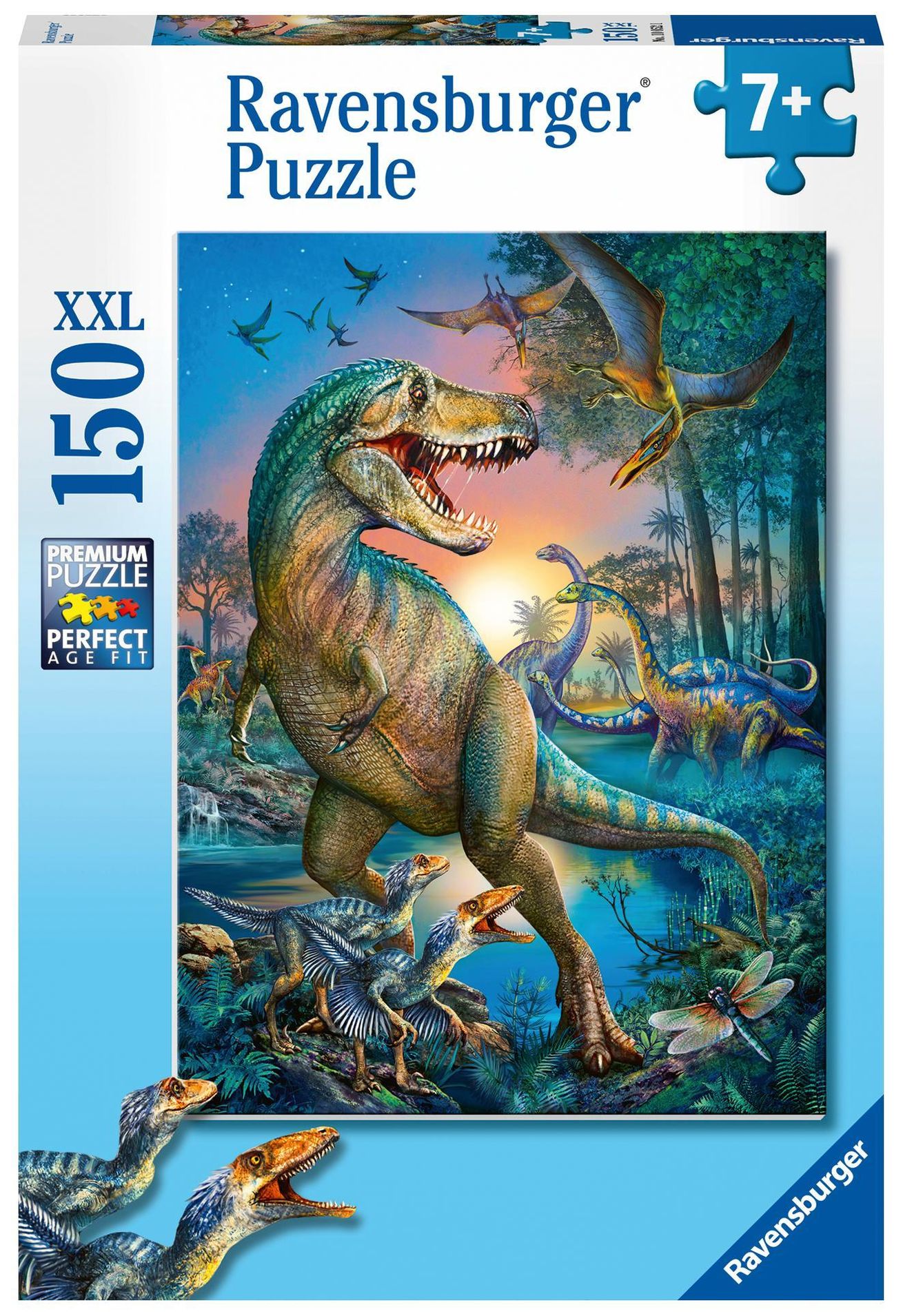 Ravensburger Kinderpuzzle - 10052 Urzeitriese - Dinosaurier-Puzzle für  Kinder ab 7 Jahren, mit 150 Teilen im XXL-Format | Weltbild.ch