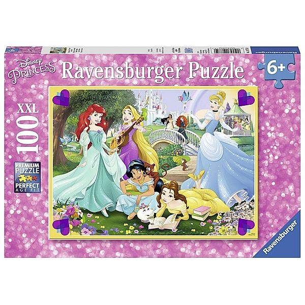 Ravensburger Verlag Ravensburger Kinderpuzzle - 10775 Wage deinen Traum! - Disney Prinzessinnen-Puzzle für Kinder ab 6 Jahren, mit 100 Teilen im XXL-Format