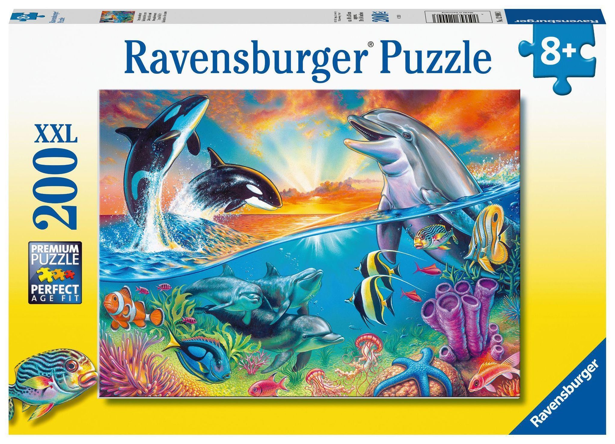 Ravensburger Kinderpuzzle - 12900 Ozeanbewohner - Unterwasser-Puzzle für  Kinder ab 8 Jahren, mit 200 Teilen im XXL-Forma | Weltbild.de