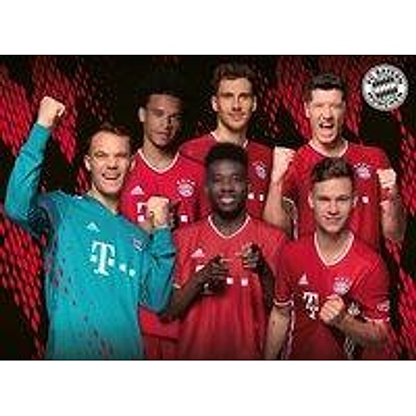 Ravensburger Kinderpuzzle - 12918 FC Bayern Saison 2020/21 - FC Bayern München-Puzzle für Kinder ab 9 Jahren, mit 300 Te