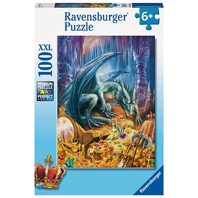 Ravensburger Kinderpuzzle - 12940 Der Höhlendrache - Fantasy-Puzzle für  Kinder ab 6 Jahren, mit 100 Teilen im XXL-Format | Weltbild.de