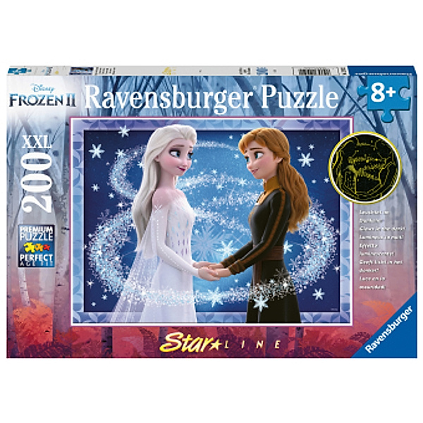 Ravensburger Verlag Ravensburger Kinderpuzzle - 12952 Bezaubernde Schwestern - Disney Frozen Puzzle