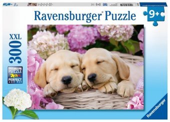 Ravensburger Puzzle Verschnaufpause 100 Teile Kinderpuzzle Puzzel Welpen 