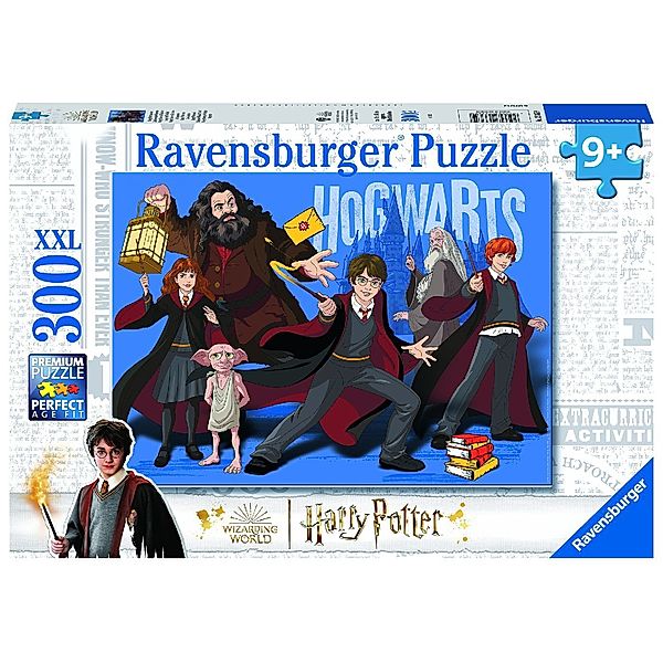 Ravensburger Verlag Ravensburger Kinderpuzzle 13365 - Harry Potter und die Zauberschule Hogwarts - 300 Teile XXL Harry Potter Puzzle für Kinder ab 9 Jahren