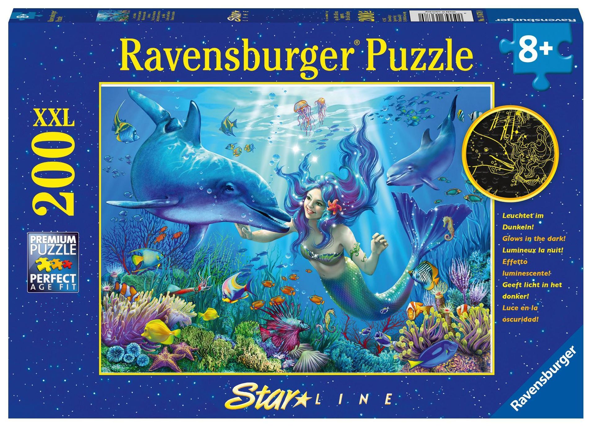Ravensburger Kinderpuzzle - 13678 Leuchtendes Unterwasserparadies -  Unterwasserwelt-Leuchtpuzzle für Kinder ab 8 Jahren, | Weltbild.at