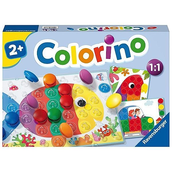 Ravensburger Verlag Ravensburger Kinderspiele 20832 - Colorino - Kinderspiel zum Farbenlernen, Mosai