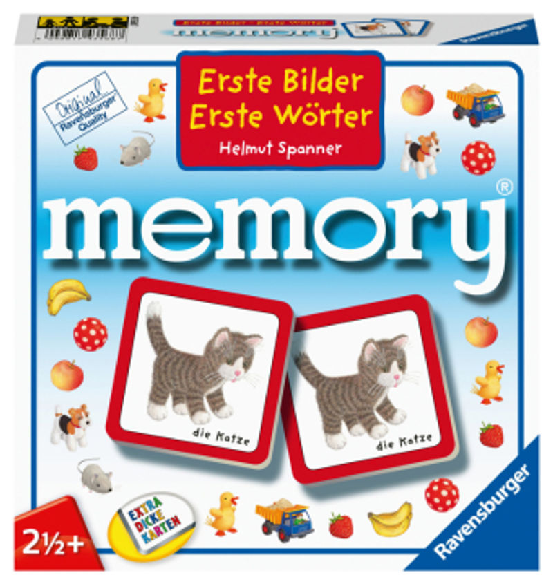 Ravensburger Kinderspiele, 88688 Erste Bilder - Erste Wörter memory®, mit  Motive | Weltbild.at