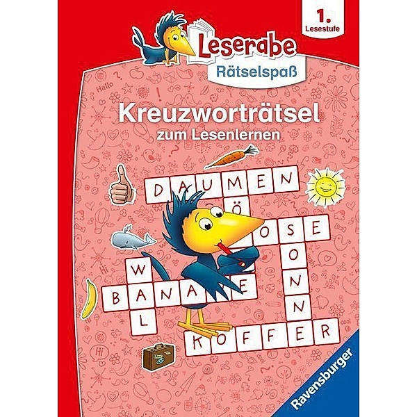 Ravensburger Leserabe Rätselspaß - Kreuzworträtsel zum Lesenlernen - 1. Lesestufe, Martine Richter