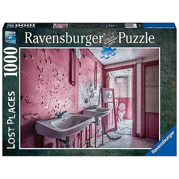 Ravensburger Verlag Ravensburger Lost Places Puzzle 17359 Pink Dreams - 1000 Teile Puzzle für Erwachsene und Kinder ab 14 Jahren