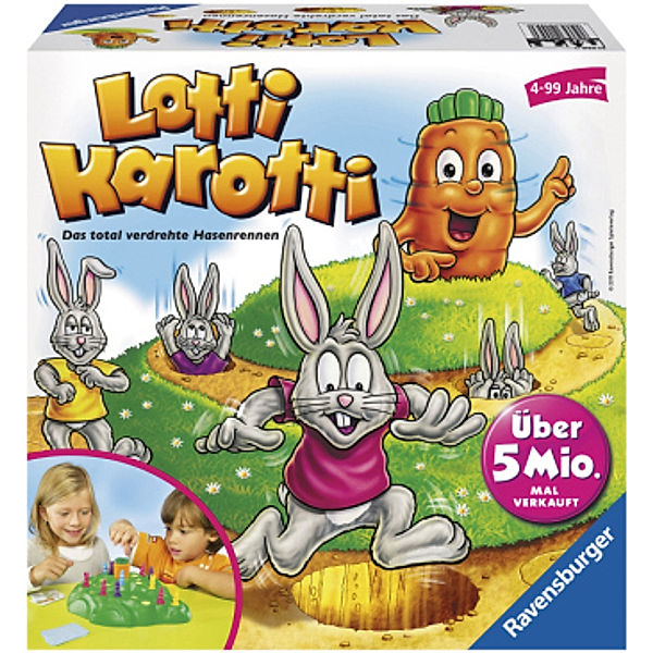 Ravensburger Lotti Karotti, Aktionsspiel, © Seven Towns Ltd.