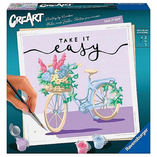 Ravensburger Verlag Ravensburger Malen nach Zahlen 20099 - Take it easy - ab 12 Jahren