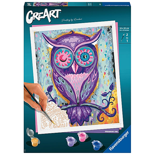 Ravensburger Verlag Ravensburger Malen nach Zahlen 28990 - Dreaming Owl - ab 12 Jahren