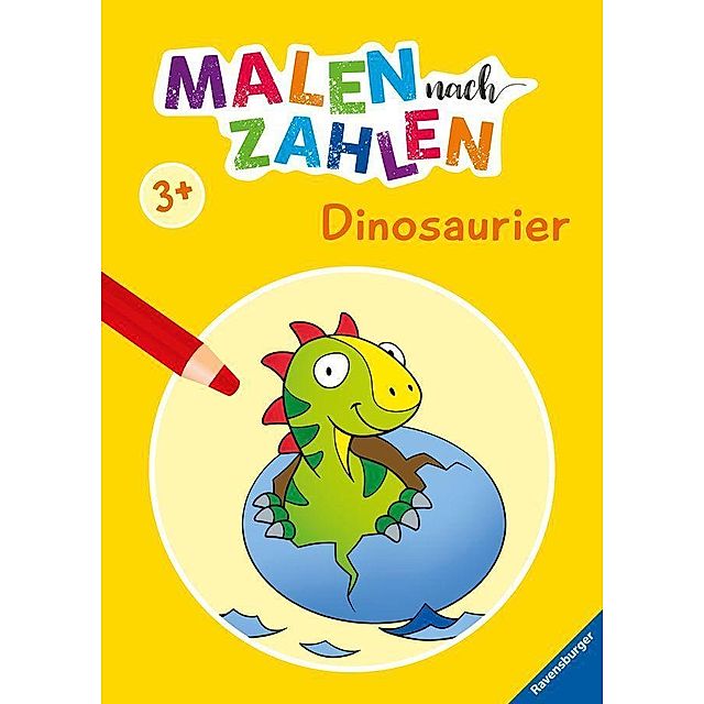Ravensburger Malen nach Zahlen ab 3 Jahren- 24 Motive - Malheft für Kinder  - Nummerierte Ausmalfelder Buch jetzt online bei Weltbild.de bestellen