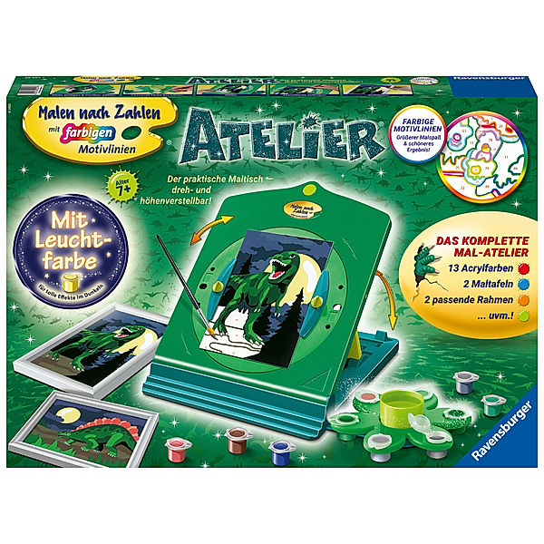 Ravensburger Verlag Ravensburger Malen nach Zahlen - Atelier Dinosaurier