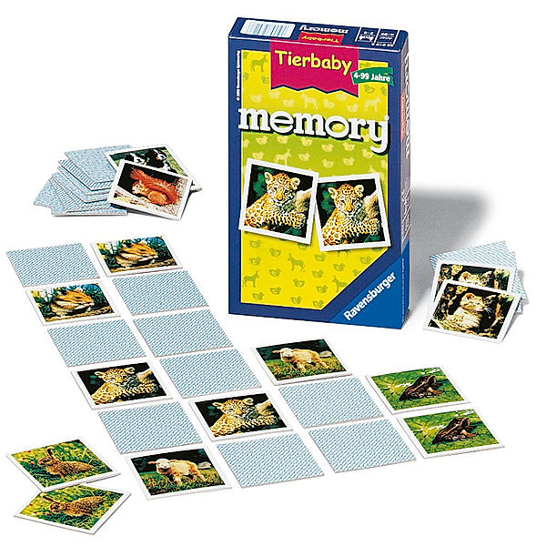 Ravensburger Verlag Ravensburger - memory Tierbaby, Memospiel