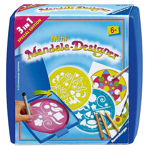 Ravensburger Mini-Mandala-Designer, 3 in 1