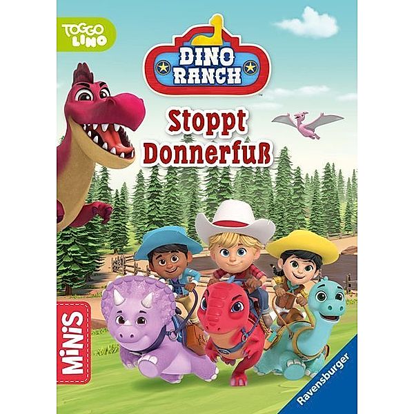 Ravensburger Minis: Dino Ranch - Stoppt Donnerfuß, Carla Felgentreff