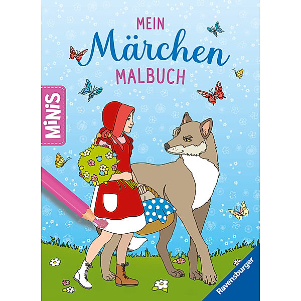 Ravensburger Minis: Mein Märchen-Malbuch