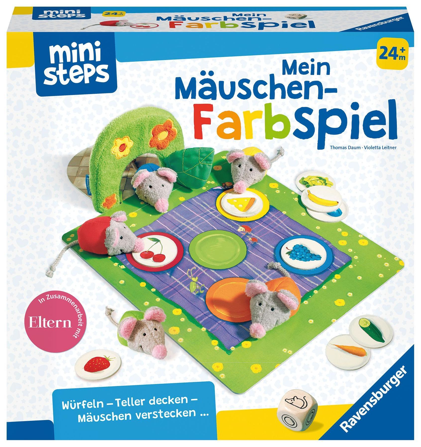 Ravensburger ministeps 4170 Mein Mäuschen-Farbspiel, Erstes Spiel zum Farben-Lernen  mit viel Bewegung, Spielzeug ab 2 Ja | Weltbild.de