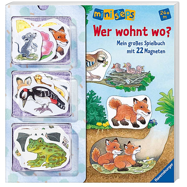 Ravensburger ministeps - Wer wohnt wo?, Irmgard Eberhard