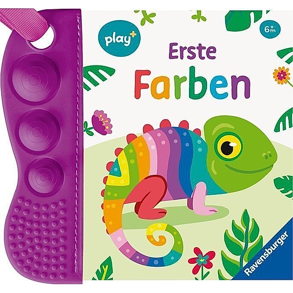 Ravensburger, play+ flip&plop: Erste Farben (Mein allererstes Beißbuch), Dynamo Limited