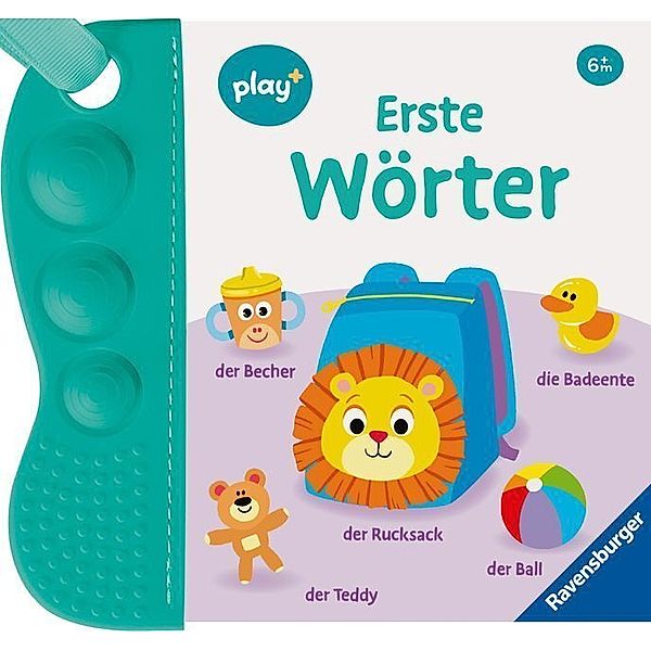 Ravensburger, Play+ flip&plop: Erste Wörter (Mein allererstes Beißbuch), Dynamo Limited