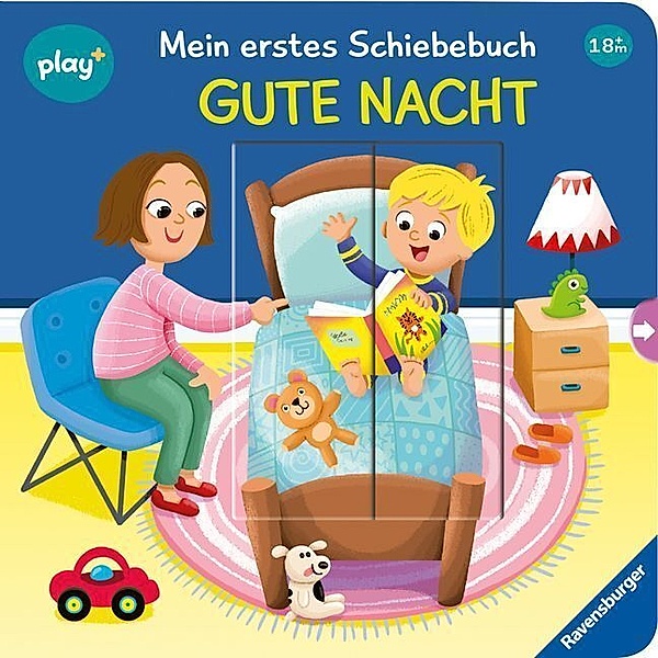 Ravensburger, play+ Mein erstes Schiebebuch: Gute Nacht, Maria Höck