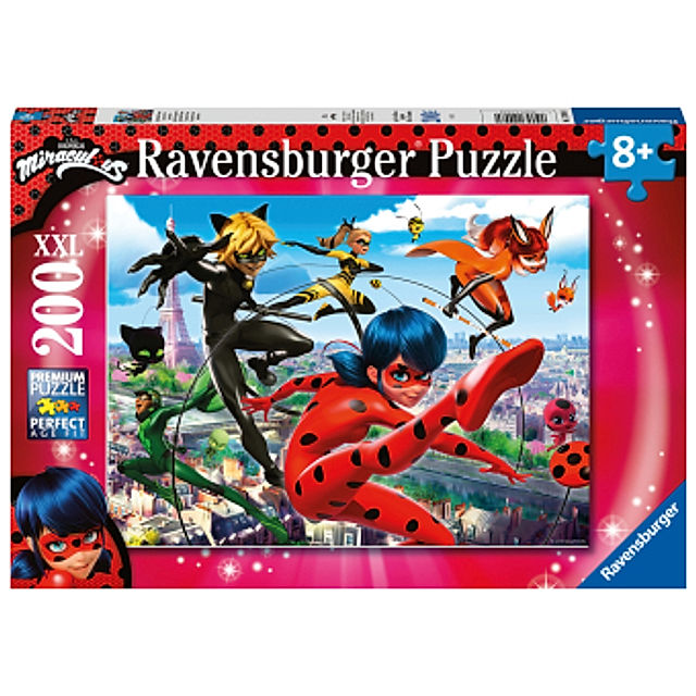Ravensburger Puzzle 12998 - Superhelden-Power - 200 Teile XXL Miraculous  Puzzle für Kinder ab 8 Jahren | Weltbild.ch