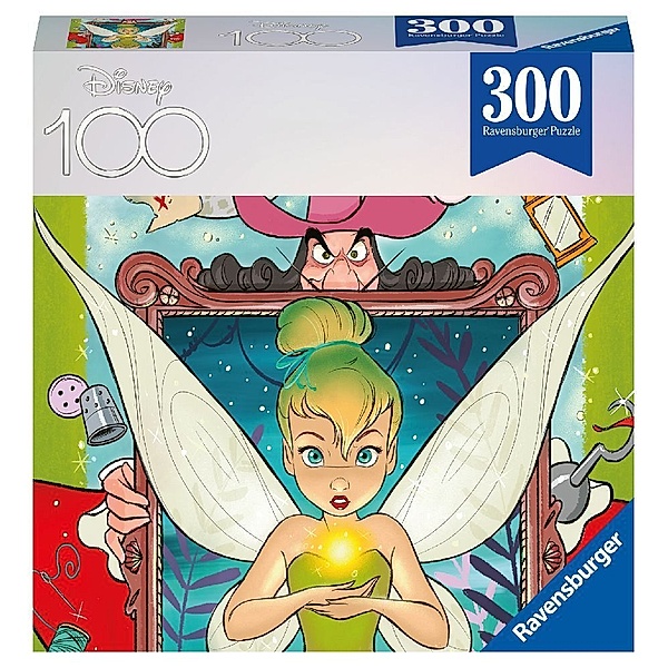 Ravensburger Verlag Ravensburger Puzzle 13372 - Tinkerbell - 300 Teile Disney Puzzle für Erwachsene und Kinder ab 8 Jahren
