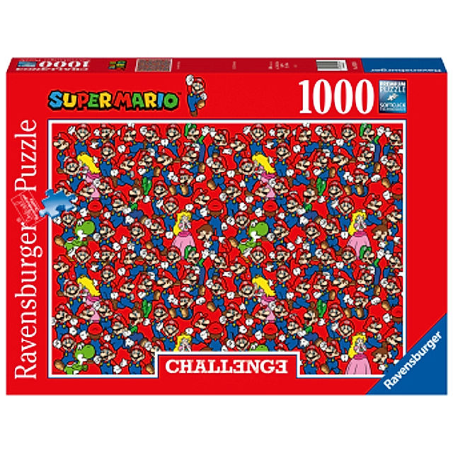 Ravensburger Puzzle 16525 - Super Mario Challenge - 1000 Teile Puzzle für  Erwachsene und Kinder ab 14 Jahren | Weltbild.ch