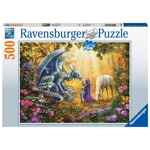 Ravensburger Puzzle 16580 - Drachenflüsterer - 500 Teile Puzzle für  Erwachsene und Kinder ab 12 Jahren | Weltbild.ch