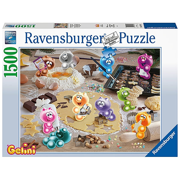 Ravensburger Verlag Ravensburger Puzzle 16713 - Gelinis Weihnachtsbäckerei - 1500 Teile Puzzle für Erwachsene und Kinder ab 14 Jahren