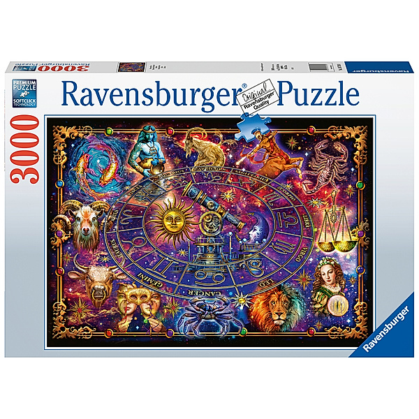 Ravensburger Verlag Ravensburger Puzzle 16718 - Sternzeichen - 3000 Teile Puzzle für Erwachsene und Kinder ab 14 Jahren