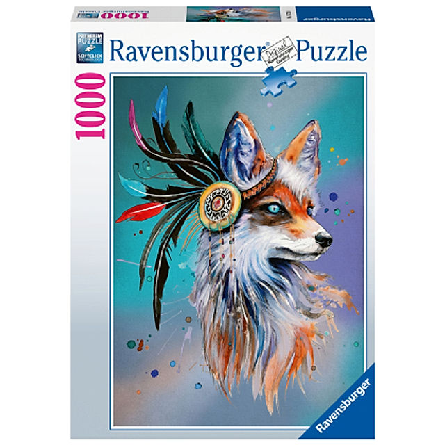 Ravensburger Puzzle 16725 - Boho Fuchs - 1000 Teile Puzzle für Erwachsene  und Kinder ab 14 Jahren | Weltbild.de