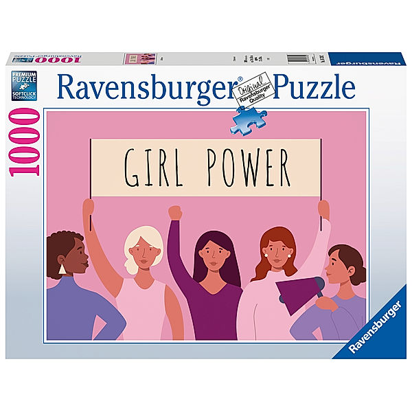 Ravensburger Verlag Ravensburger Puzzle 16730 - Girl Power - 1000 Teile Puzzle für Erwachsene und Kinder ab 14 Jahren