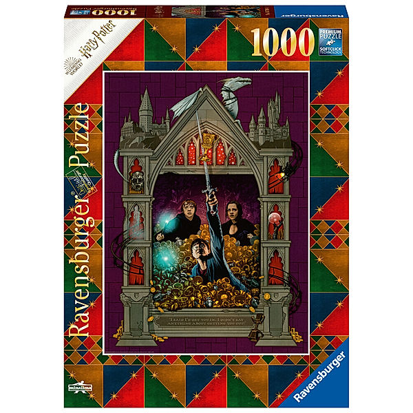 Ravensburger Verlag Ravensburger Puzzle 16749 - Harry Potter und die Heiligtümer des Todes: Teil 2 - 1000 Teile Puzzle für Erwachsene und Kinder ab 14 Jahren