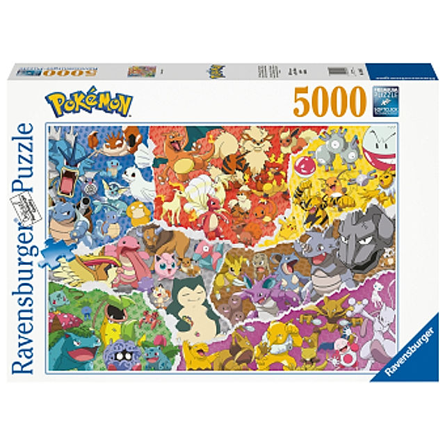 Ravensburger Puzzle 16845 - Pokémon Allstars - 5000 Teile Puzzle für  Erwachsene und Kinder ab 14 Jahren | Weltbild.ch