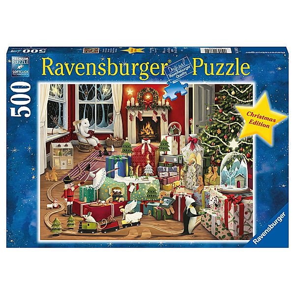 Ravensburger Verlag Ravensburger Puzzle 16862 - Weihnachtszeit - 500 Teile Puzzle für Erwachsene und Kinder ab 12 Jahren