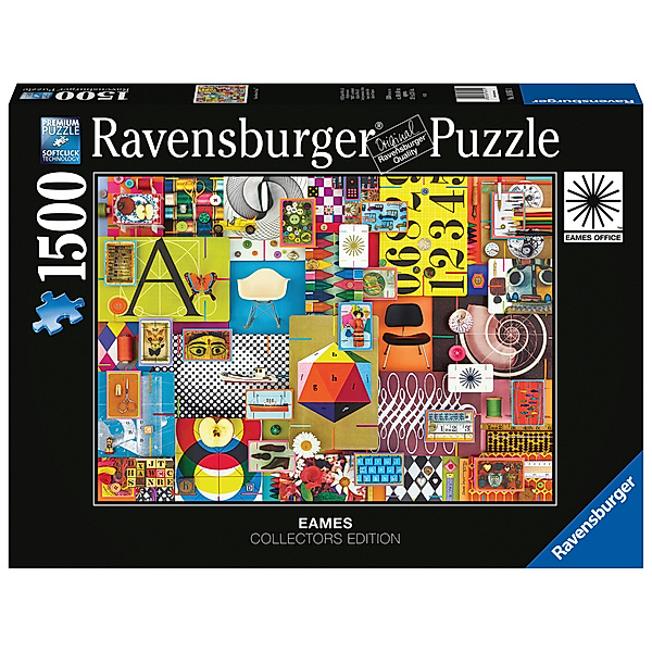 Ravensburger Verlag Ravensburger Puzzle 16951 - Eames House of Cards - 1500 Teile Puzzle für Erwachsene und Kinder ab 14 Jahren